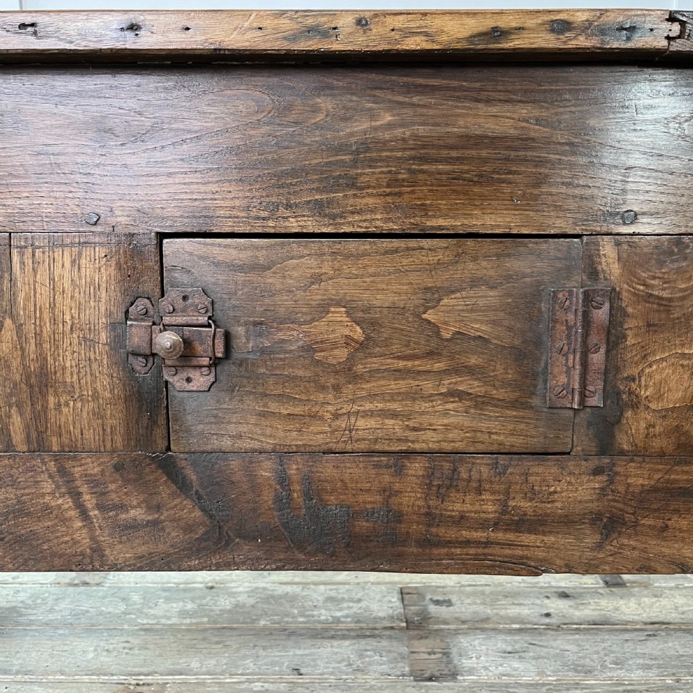 Mid 19th C. French Oak Proving Table View VI
