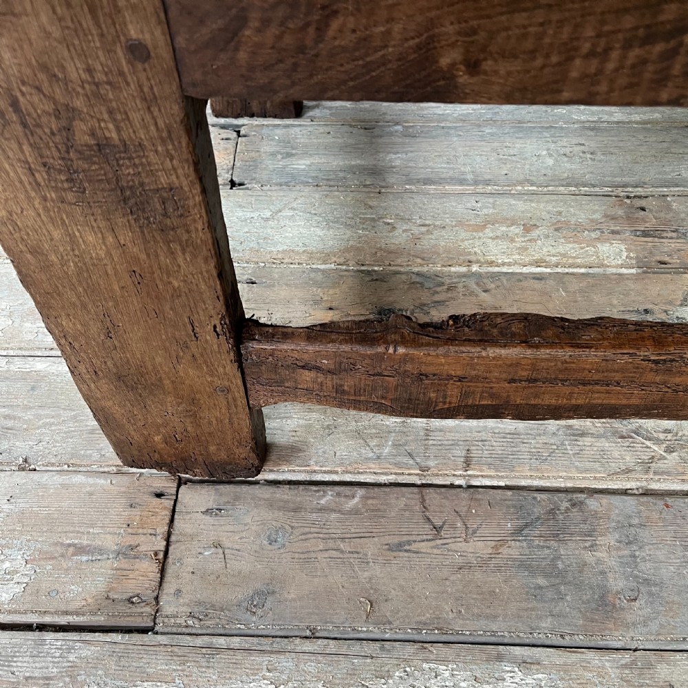 Mid 19th C. French Oak Proving Table View X