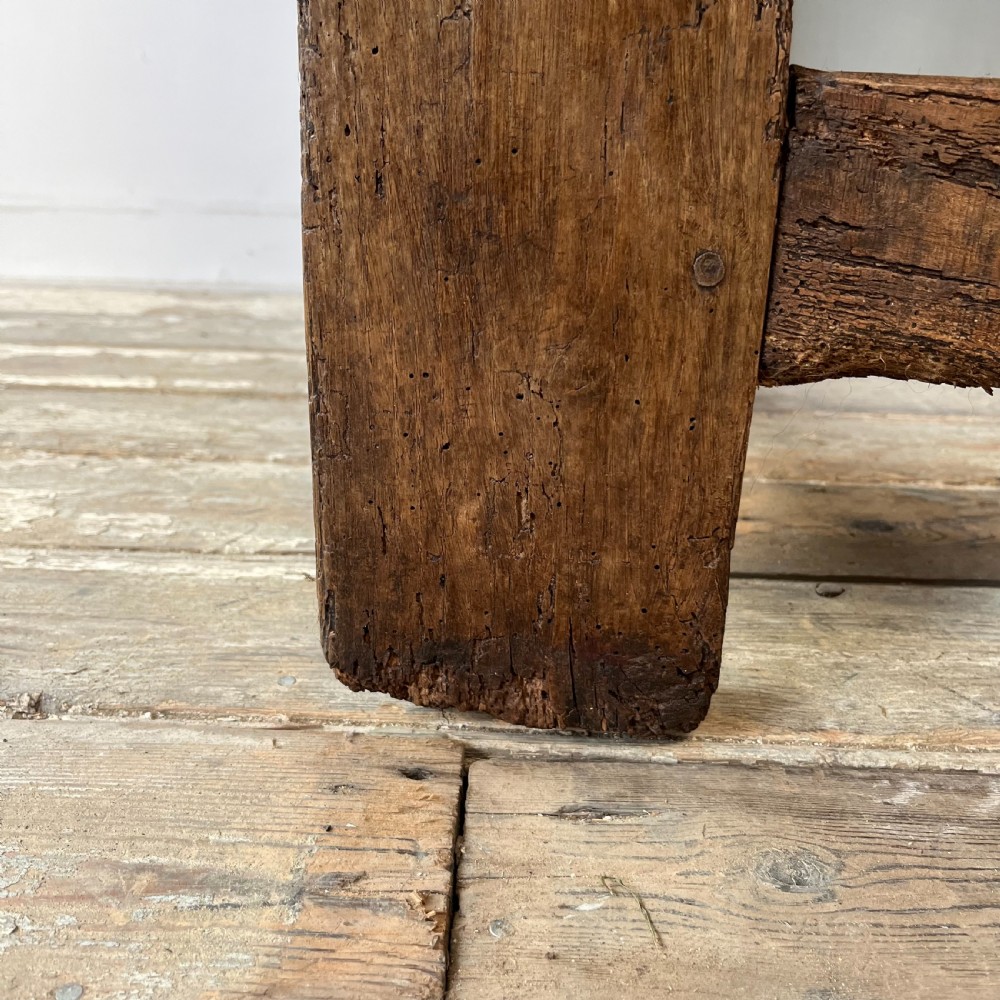 Mid 19th C. French Oak Proving Table View XI