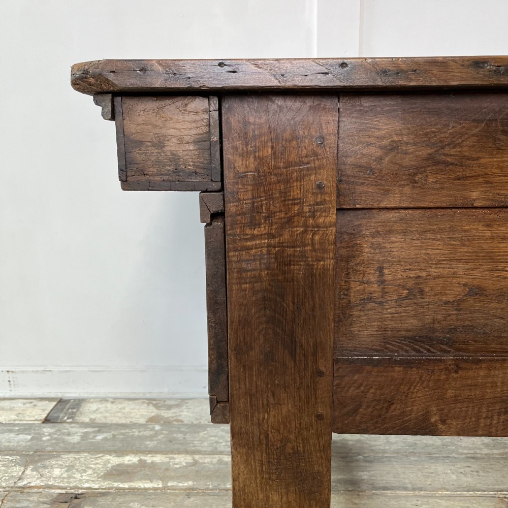 Mid 19th C. French Oak Proving Table View XII