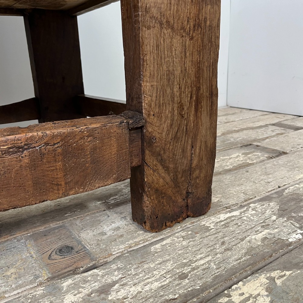 Mid 19th C. French Oak Proving Table View XIV