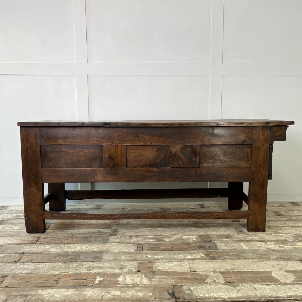 Mid 19th C. French Oak Proving Table View XXI