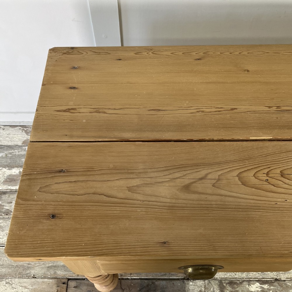 Victorian Pine Kitchen Prep Table View XVI