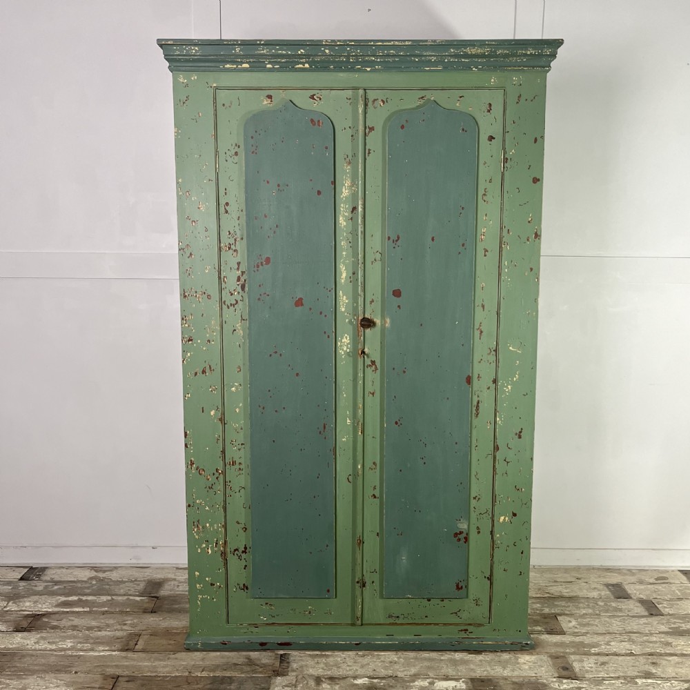 Victorian Painted Pine Cupboard
