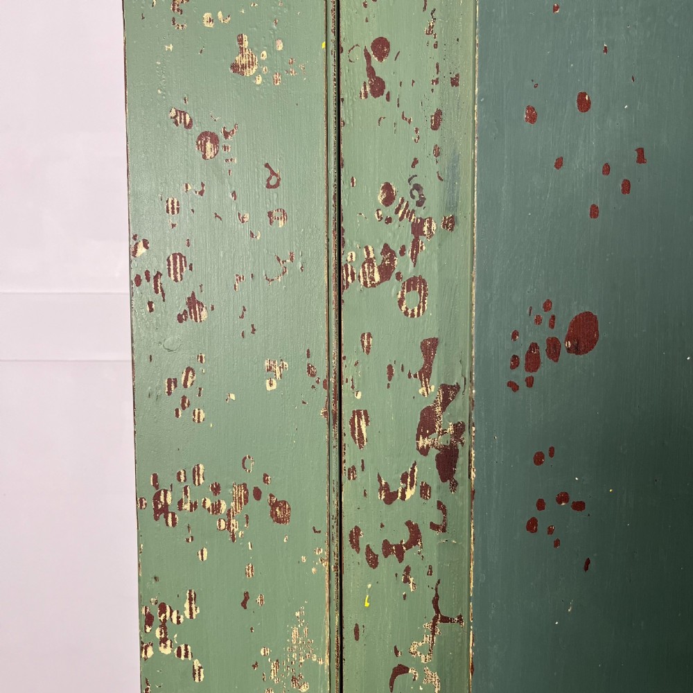 Victorian Painted Pine Cupboard View II