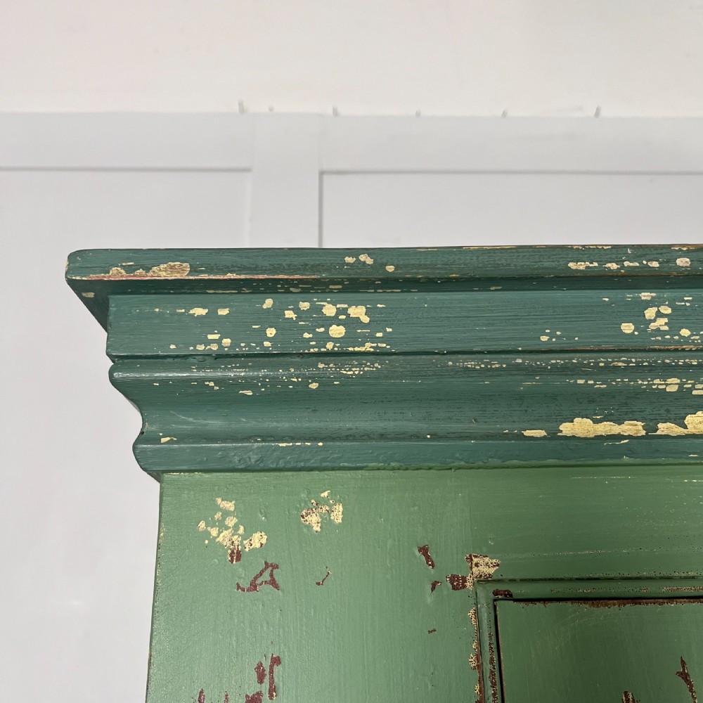 Victorian Painted Pine Cupboard View III