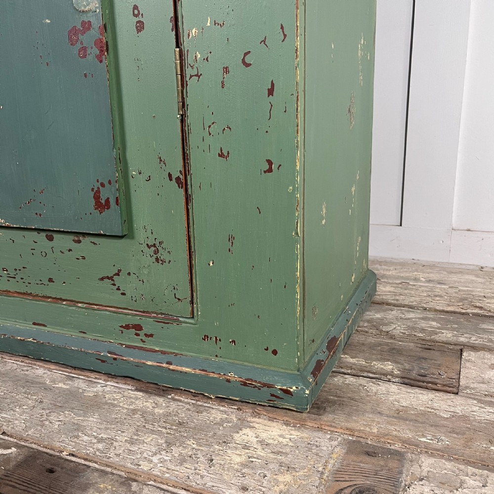 Victorian Painted Pine Cupboard View VI