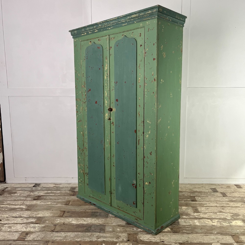 Victorian Painted Pine Cupboard View VII