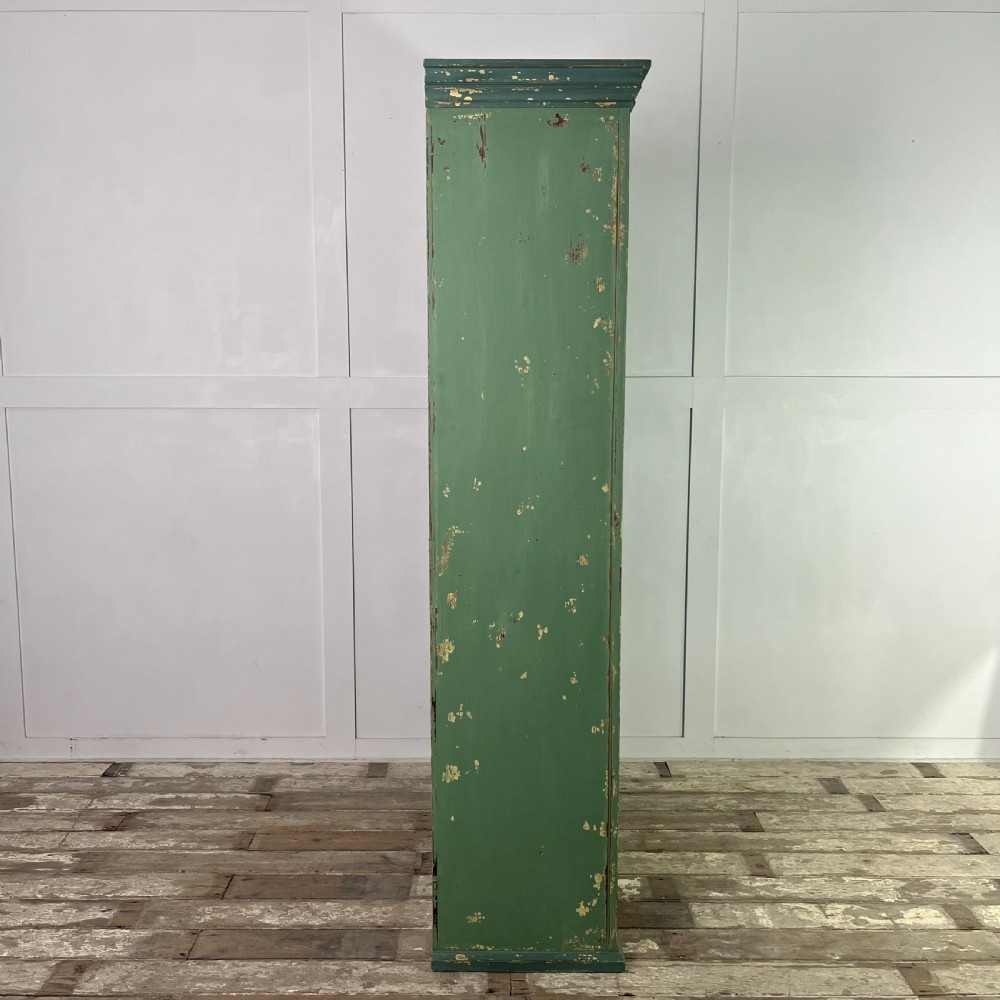 Victorian Painted Pine Cupboard View XI