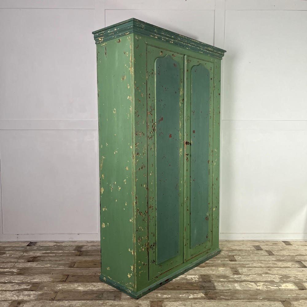 Victorian Painted Pine Cupboard View XII