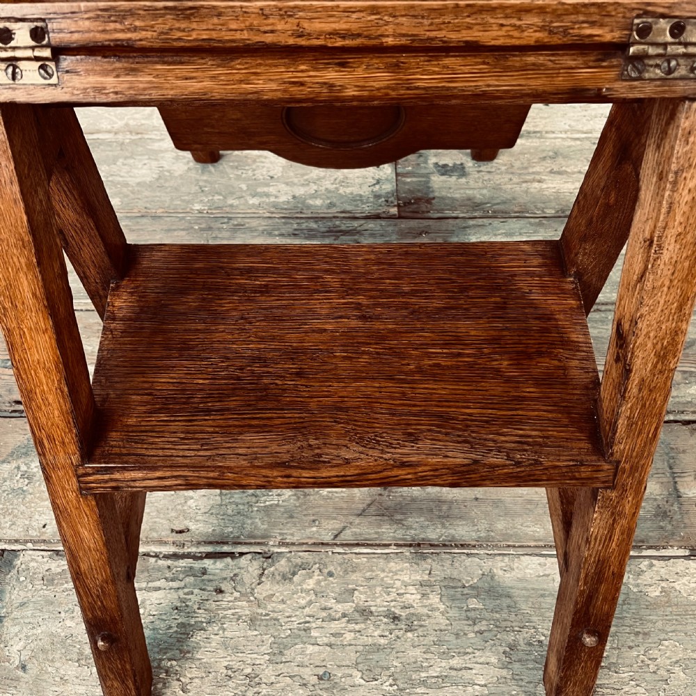 Early 20th C. Oak Metamorphic Chair, Library Steps View XII