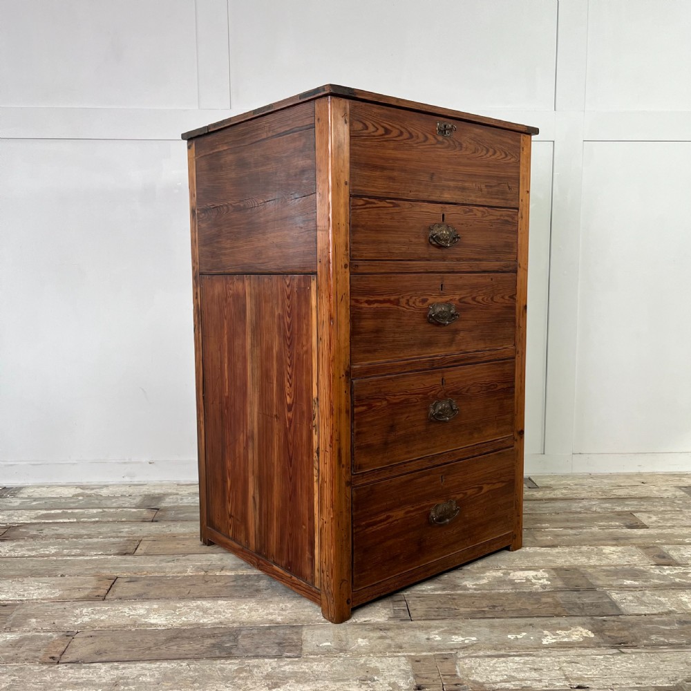 Edwardian Pine Printers Chest of Drawers View VIII