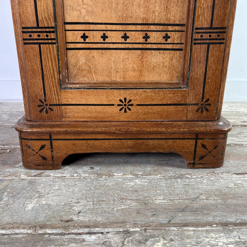 Aesthetic Movement Ash Pot Cupboard by Jas Shoolbred & Co. View V