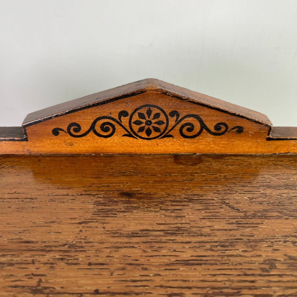 Aesthetic Movement Ash Pot Cupboard by Jas Shoolbred & Co. View VI