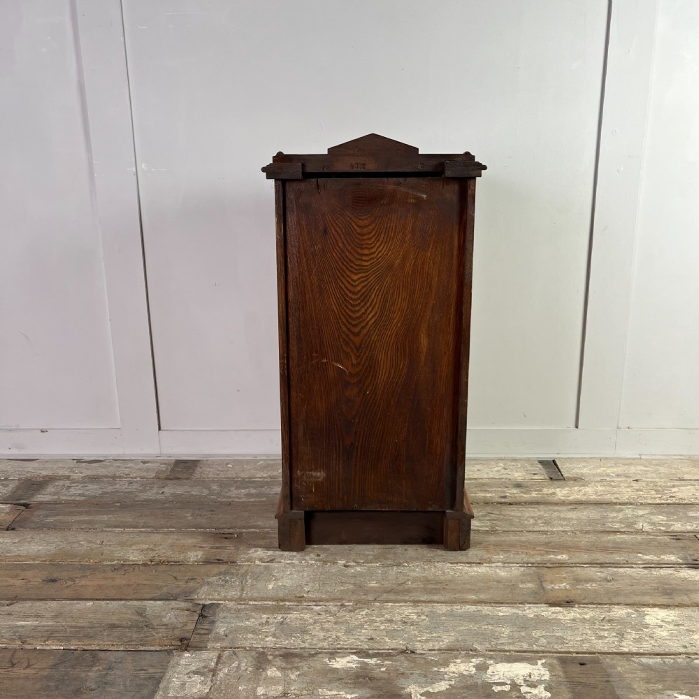 Aesthetic Movement Ash Pot Cupboard by Jas Shoolbred & Co. View X