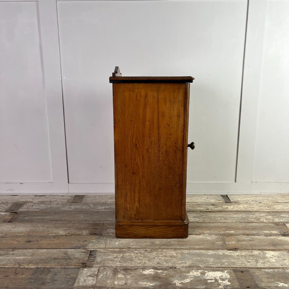 Aesthetic Movement Ash Pot Cupboard by Jas Shoolbred & Co. View XII