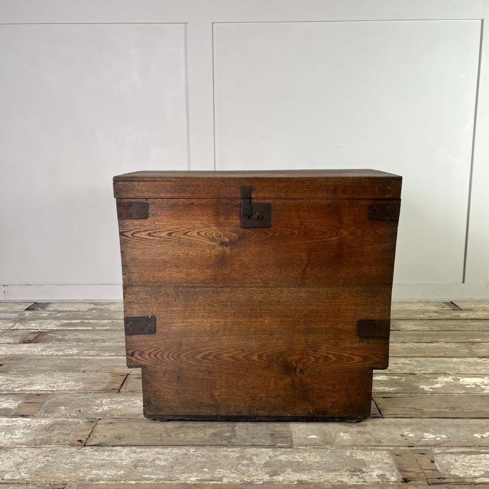 Early 20th C. Equine Saddle Storage Box