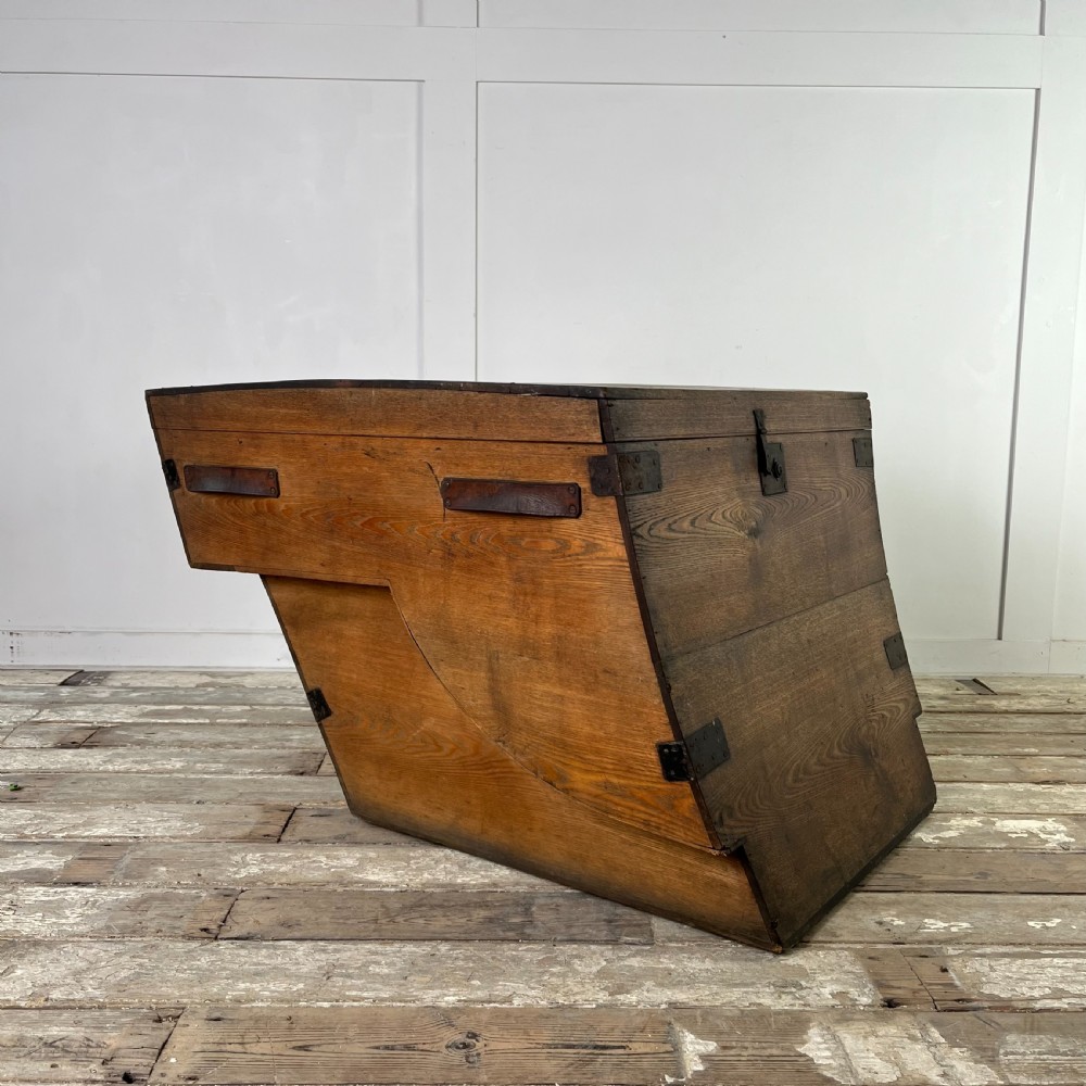 Early 20th C. Equine Saddle Storage Box View IV