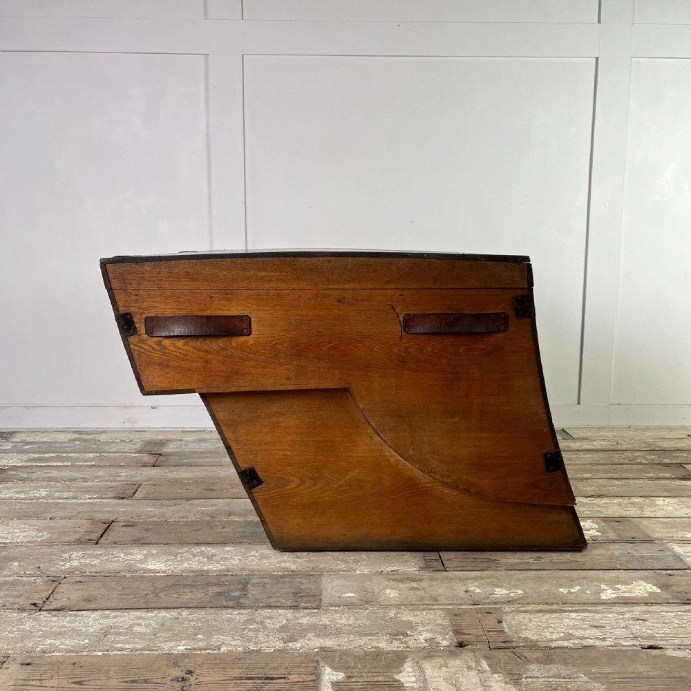 Early 20th C. Equine Saddle Storage Box View V