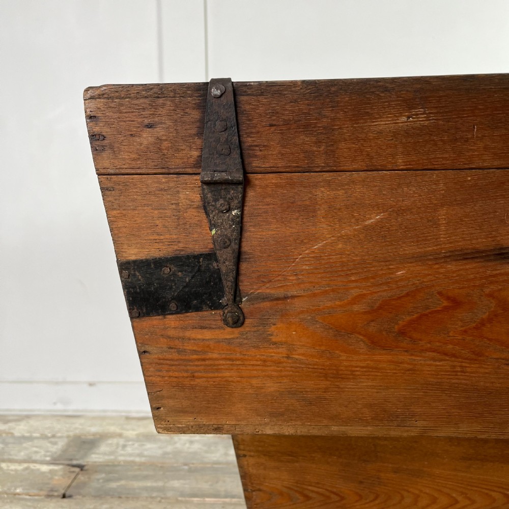Early 20th C. Equine Saddle Storage Box View IX