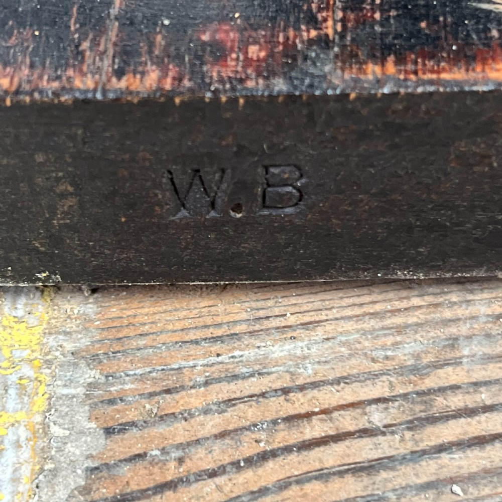 19th C. Oak and Leather Club Fender by William Birch View XVI