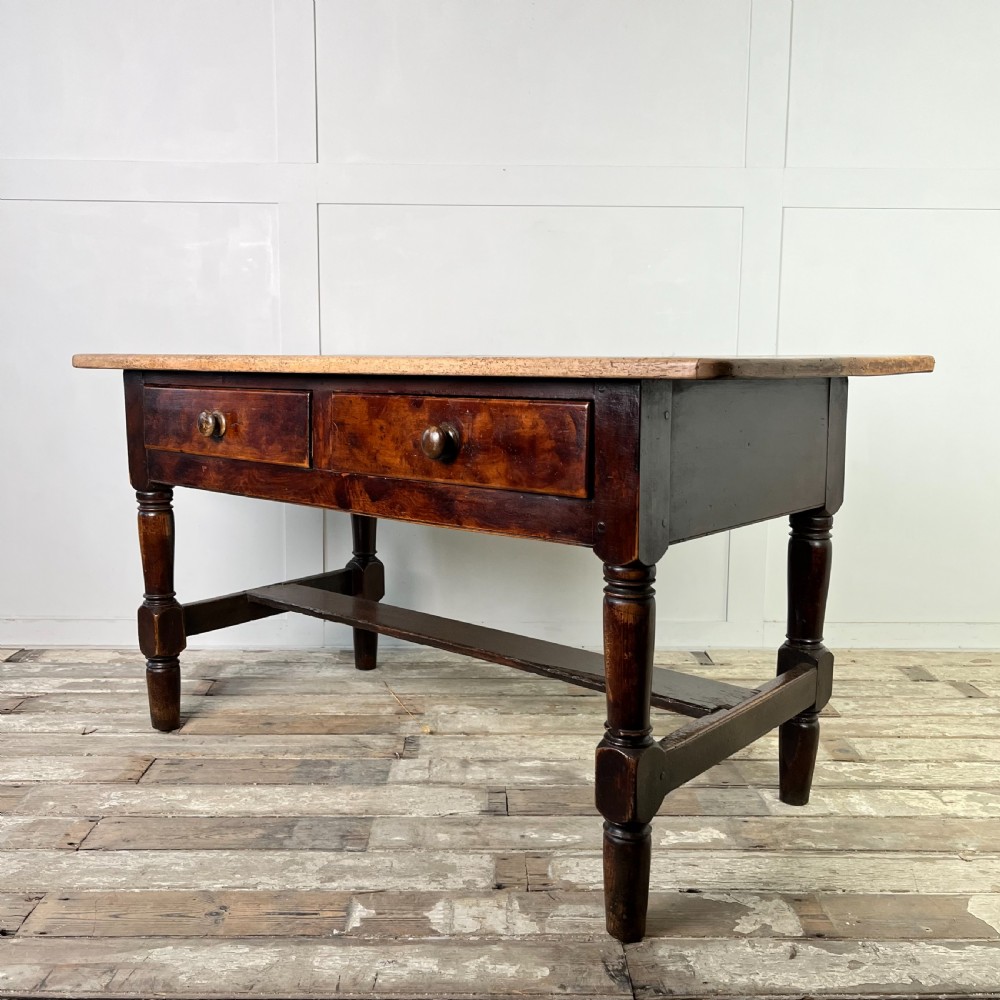 Mid 19th C. Welsh Dairy Table View XII