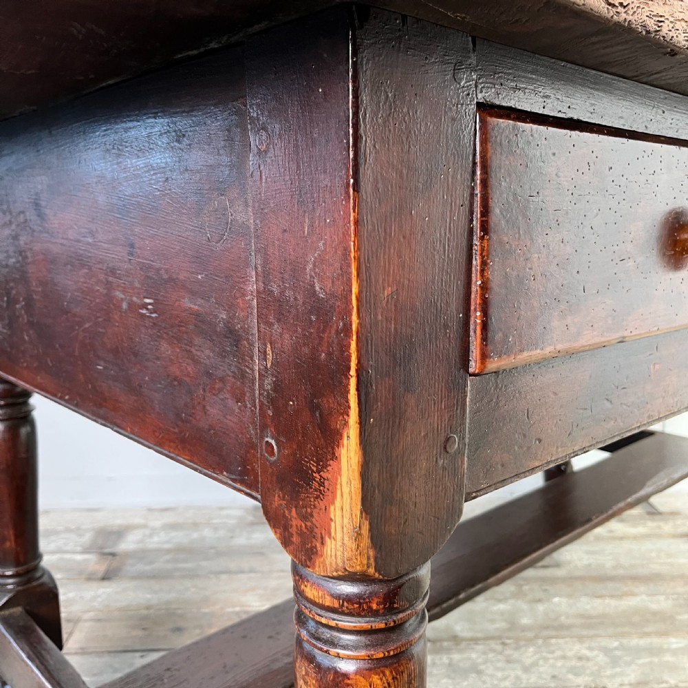 Mid 19th C. Welsh Dairy Table View XV