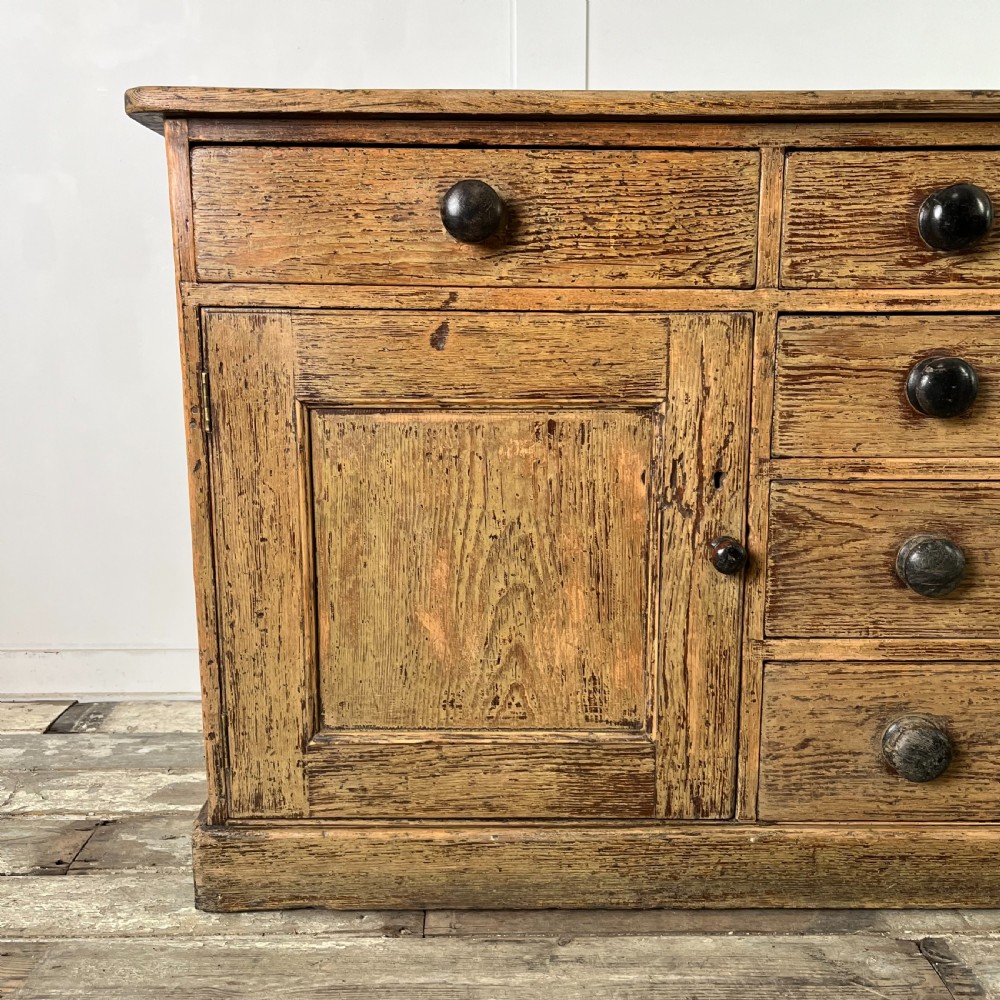 Early 19th C. Pine Kitchen Base View II