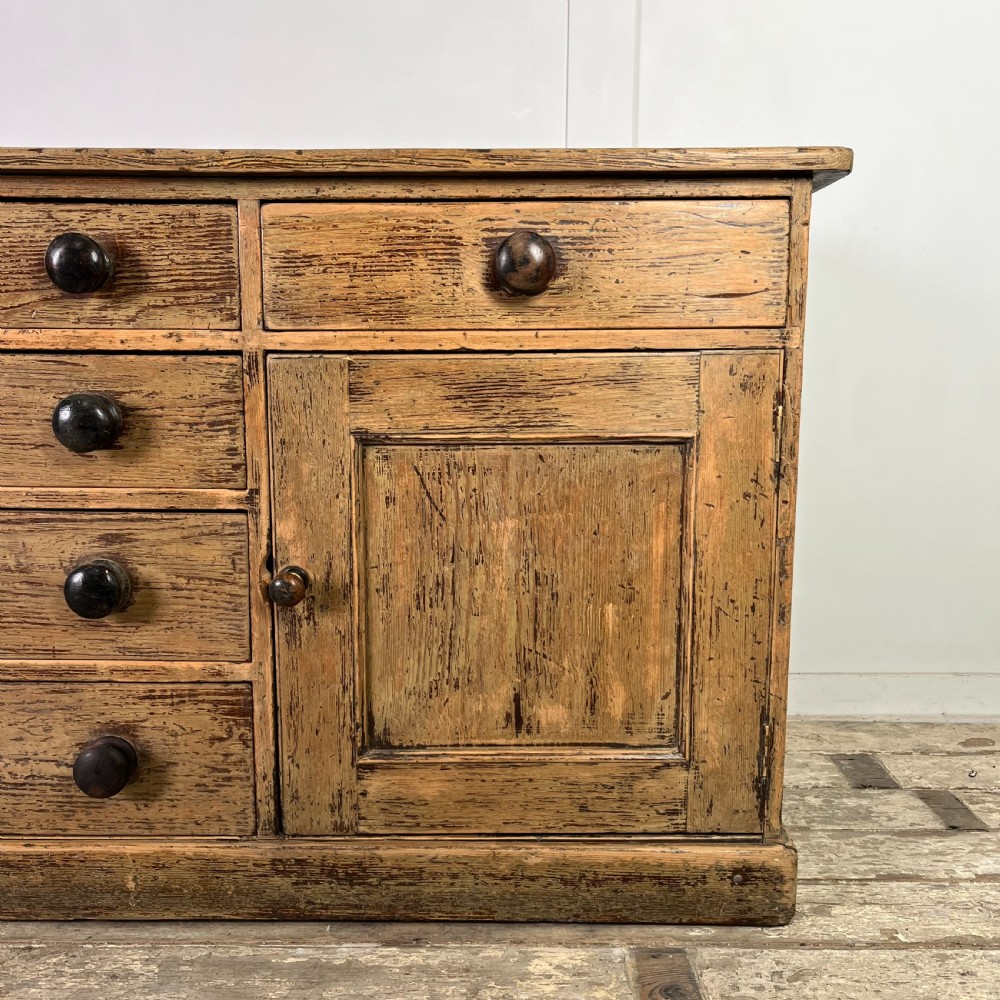 Early 19th C. Pine Kitchen Base View III