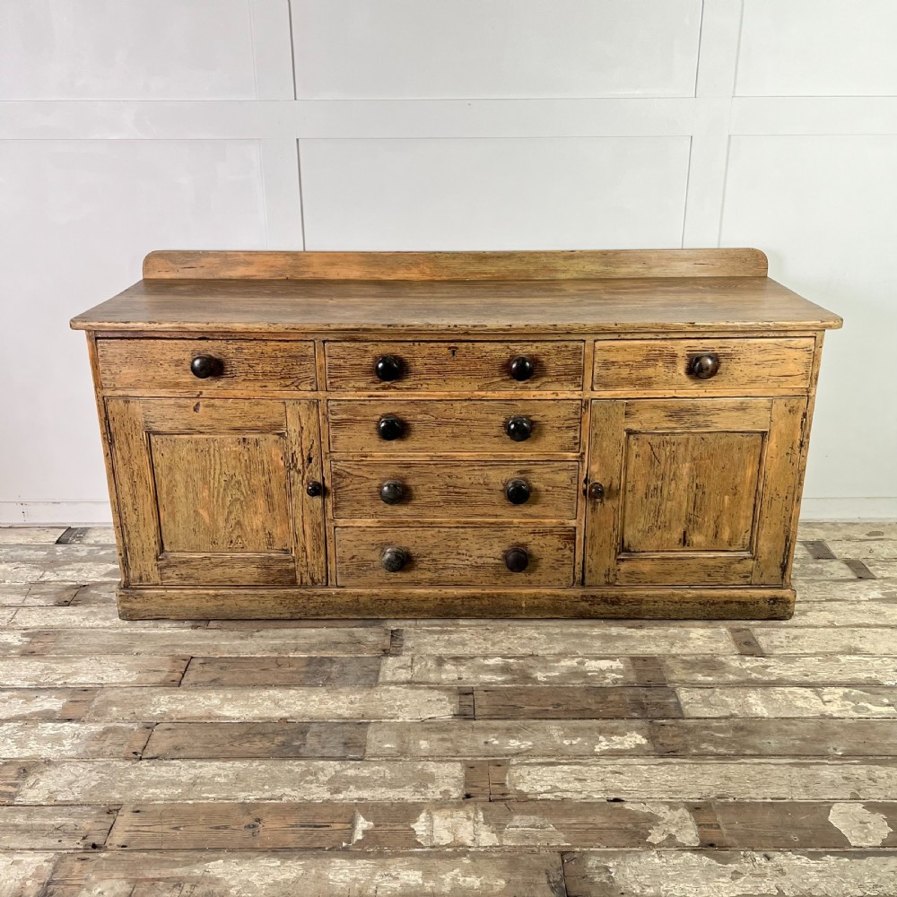 Early 19th C. Pine Kitchen Base View V