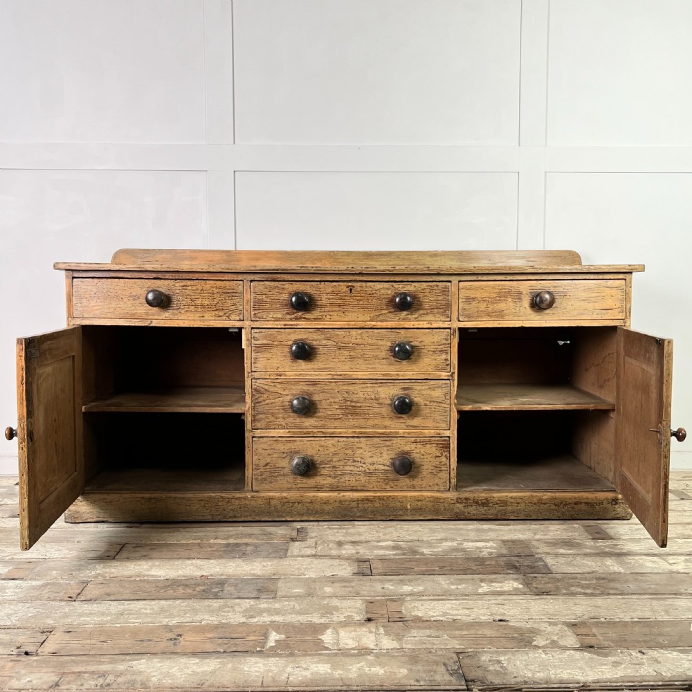 Early 19th C. Pine Kitchen Base View VII
