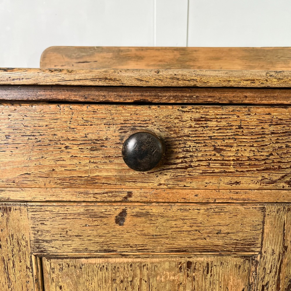 Early 19th C. Pine Kitchen Base View VIII