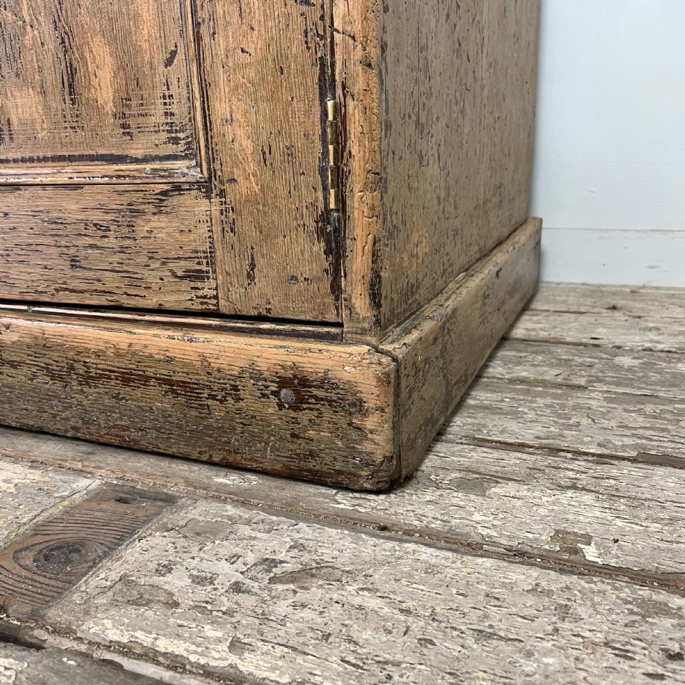 Early 19th C. Pine Kitchen Base View XII