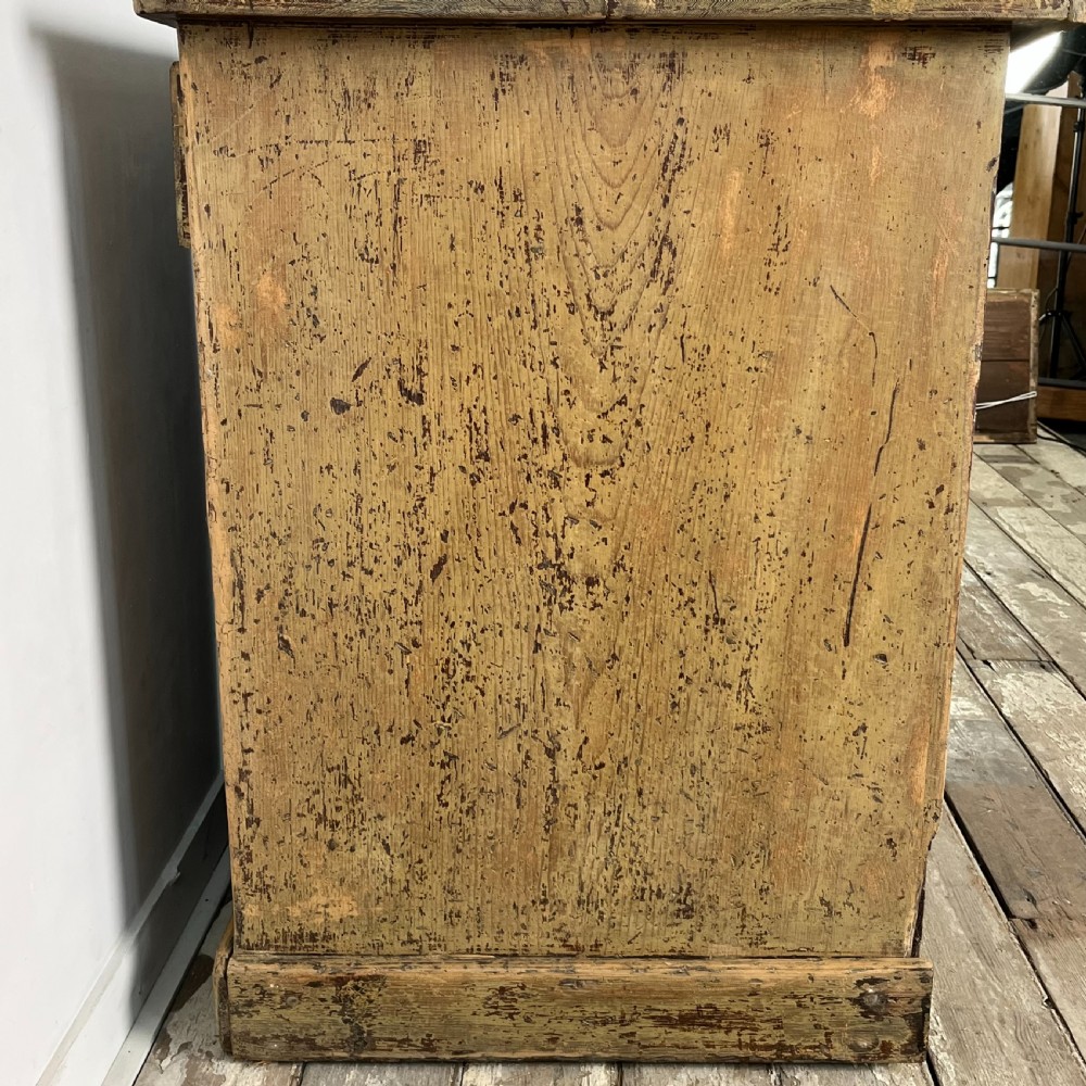 Early 19th C. Pine Kitchen Base View XVI