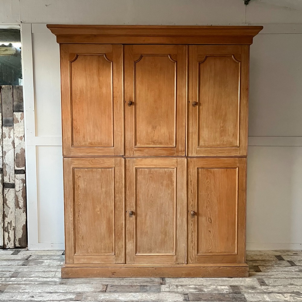 19th C. Pine Housekeepers Cupboard