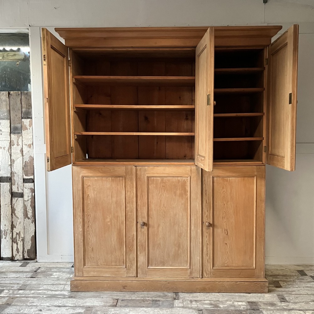 19th C. Pine Housekeepers Cupboard View III