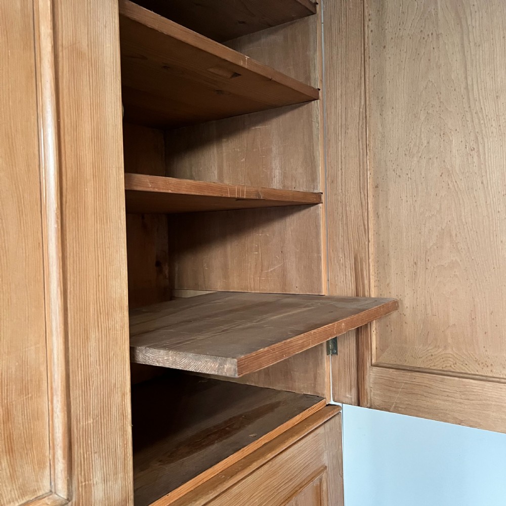 19th C. Pine Housekeepers Cupboard View IV
