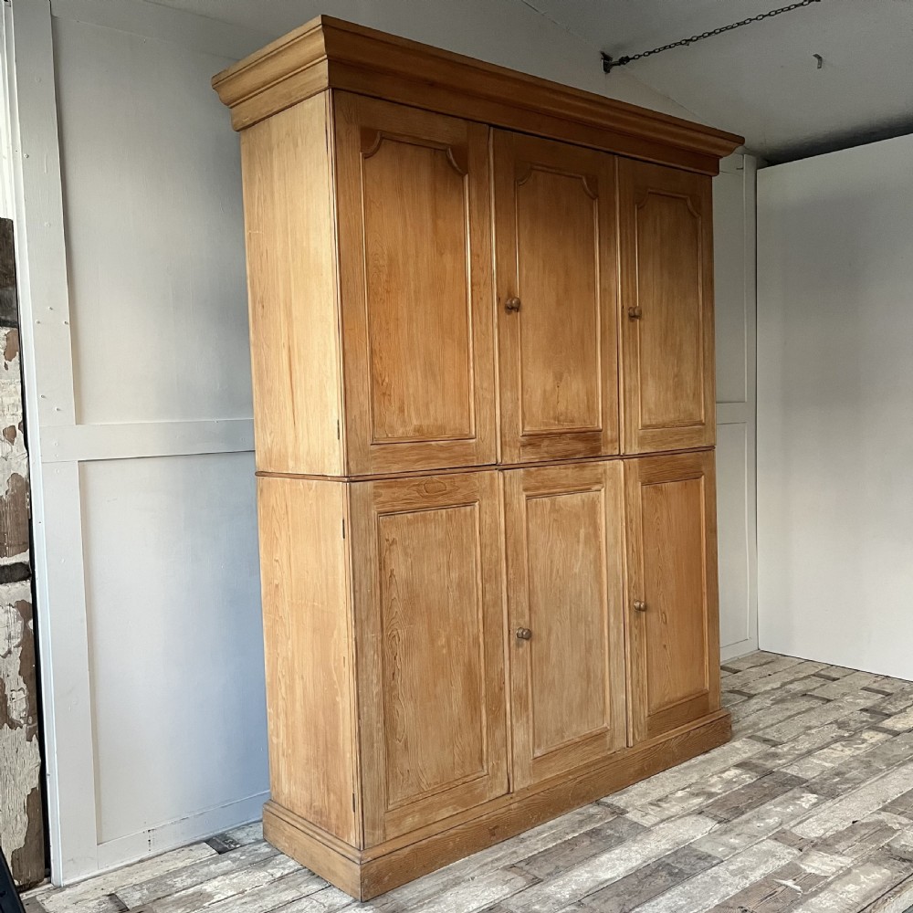19th C. Pine Housekeepers Cupboard View V