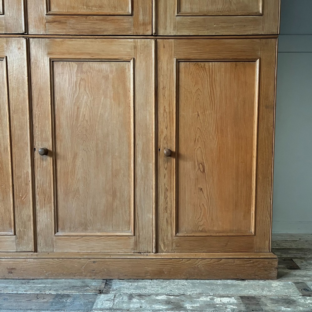 19th C. Pine Housekeepers Cupboard View VII