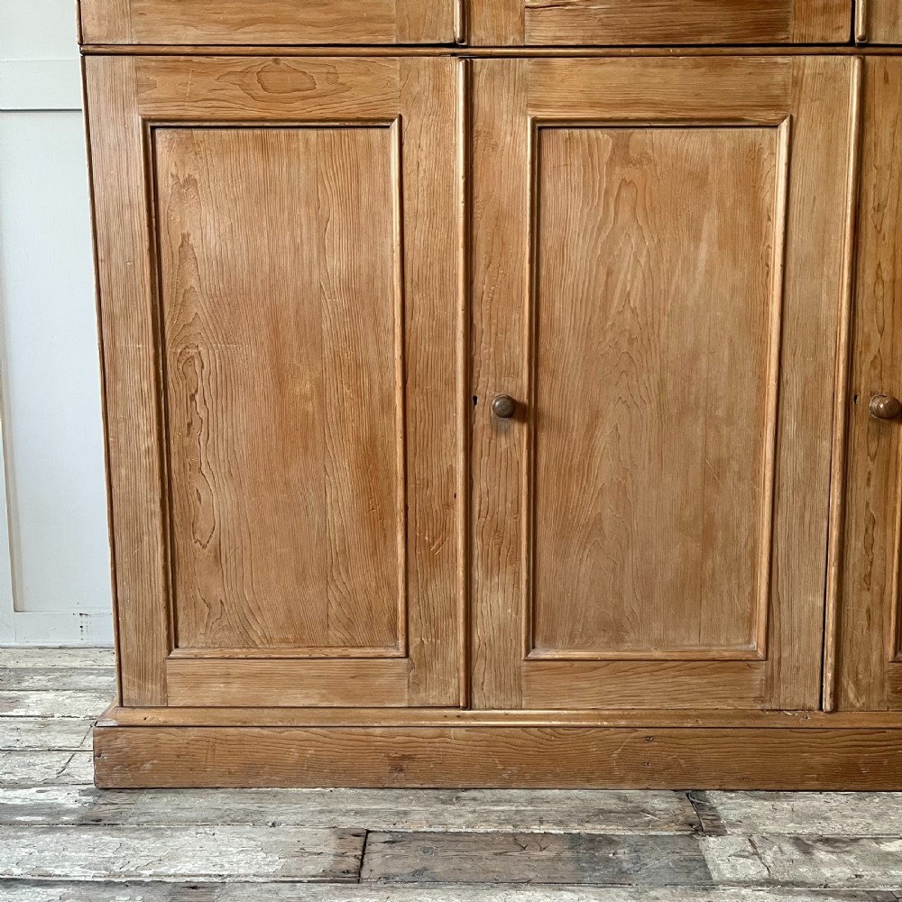 19th C. Pine Housekeepers Cupboard View VIII