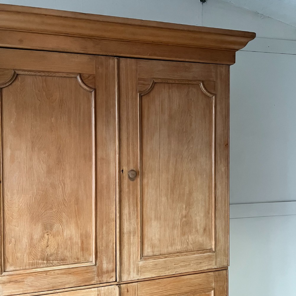 19th C. Pine Housekeepers Cupboard View XI