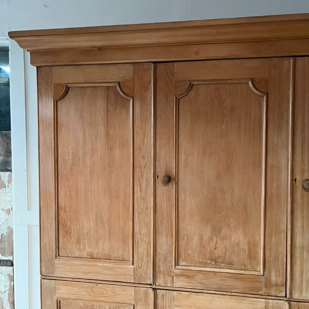 19th C. Pine Housekeepers Cupboard View XII