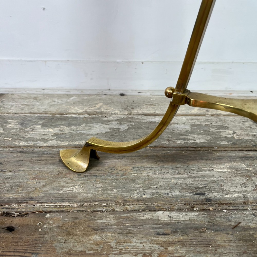 Edwardian Telescopic Brass Floor Lamp View X