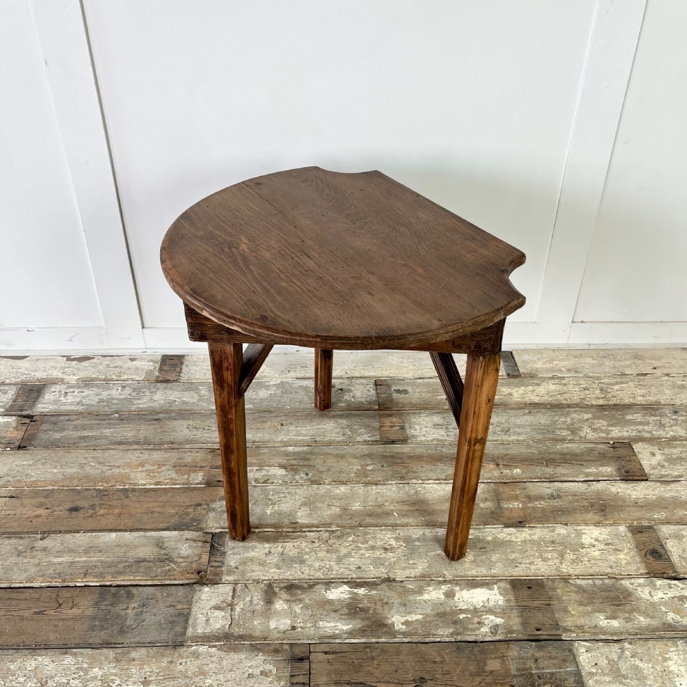 19th C. Pine Cricket Table View VIII
