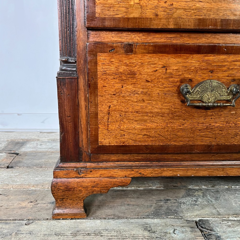 Early 19th C. Oak Chest of Drawers View III