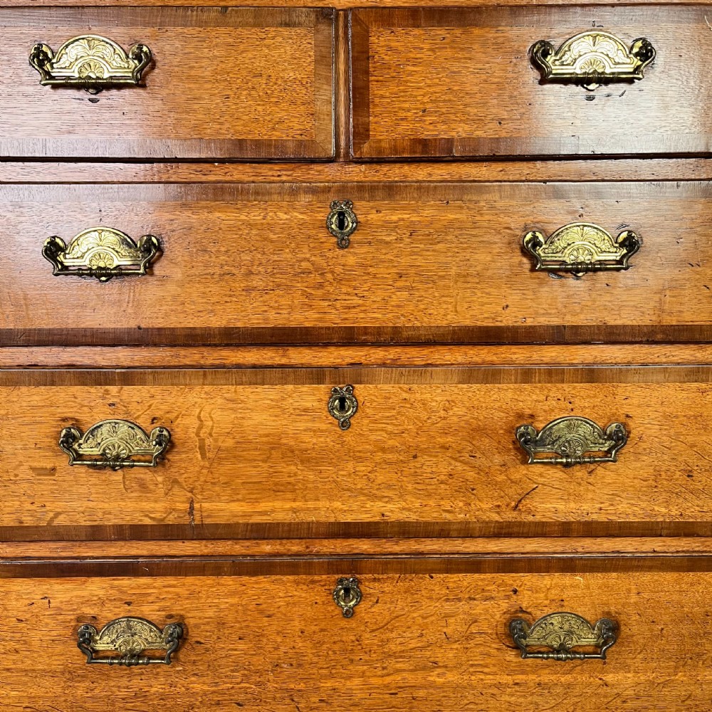 Early 19th C. Oak Chest of Drawers View V