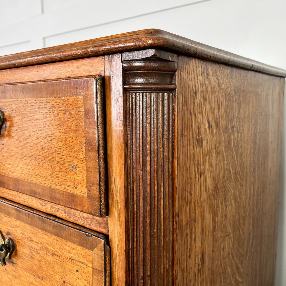 Early 19th C. Oak Chest of Drawers View VII