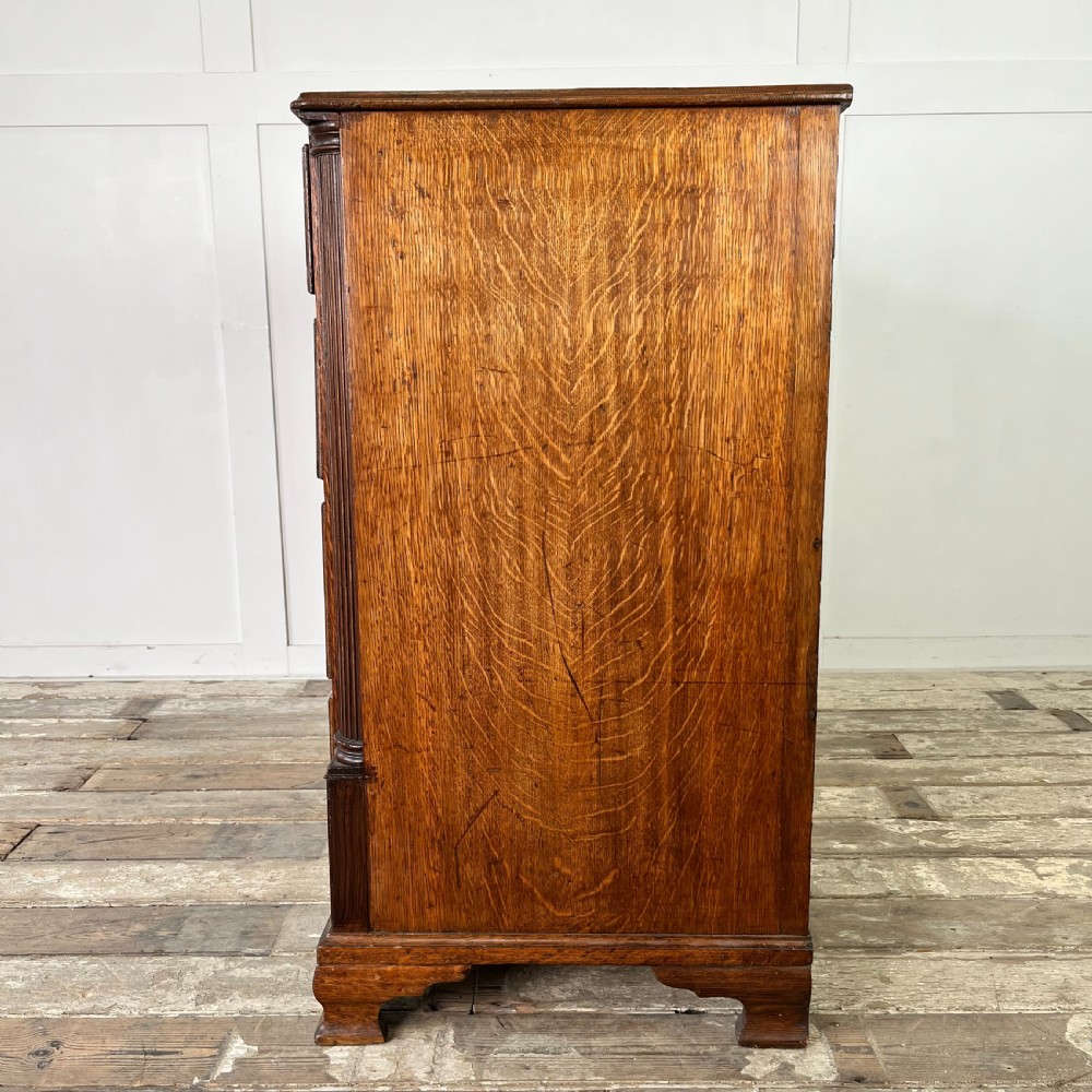 Early 19th C. Oak Chest of Drawers View X