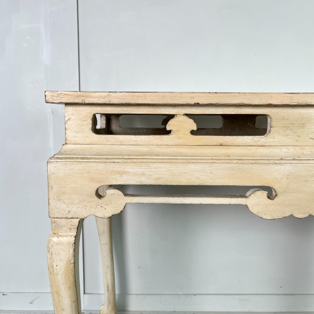 Early 20th C. Painted Pine Console Table View II