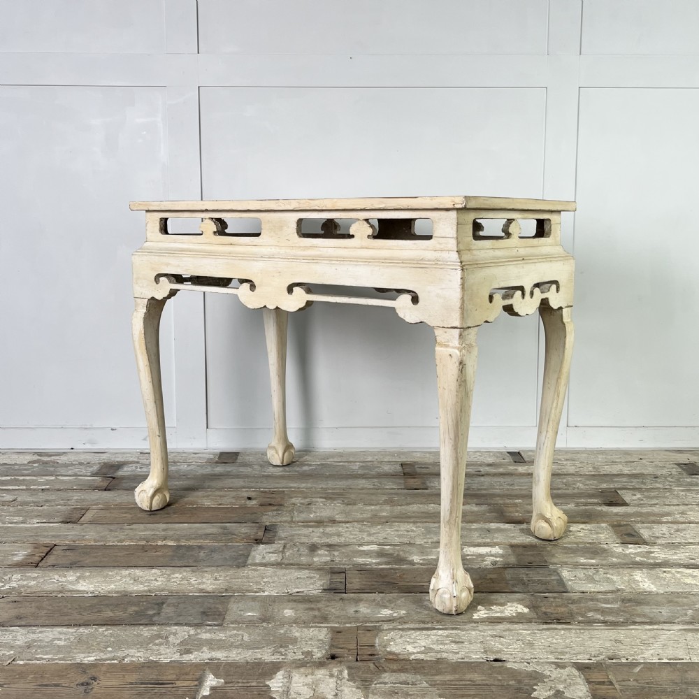 Early 20th C. Painted Pine Console Table View IV